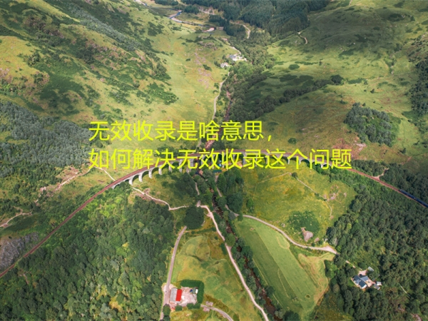 無效收錄是啥意思，如何解決無效收錄這個(gè)問題